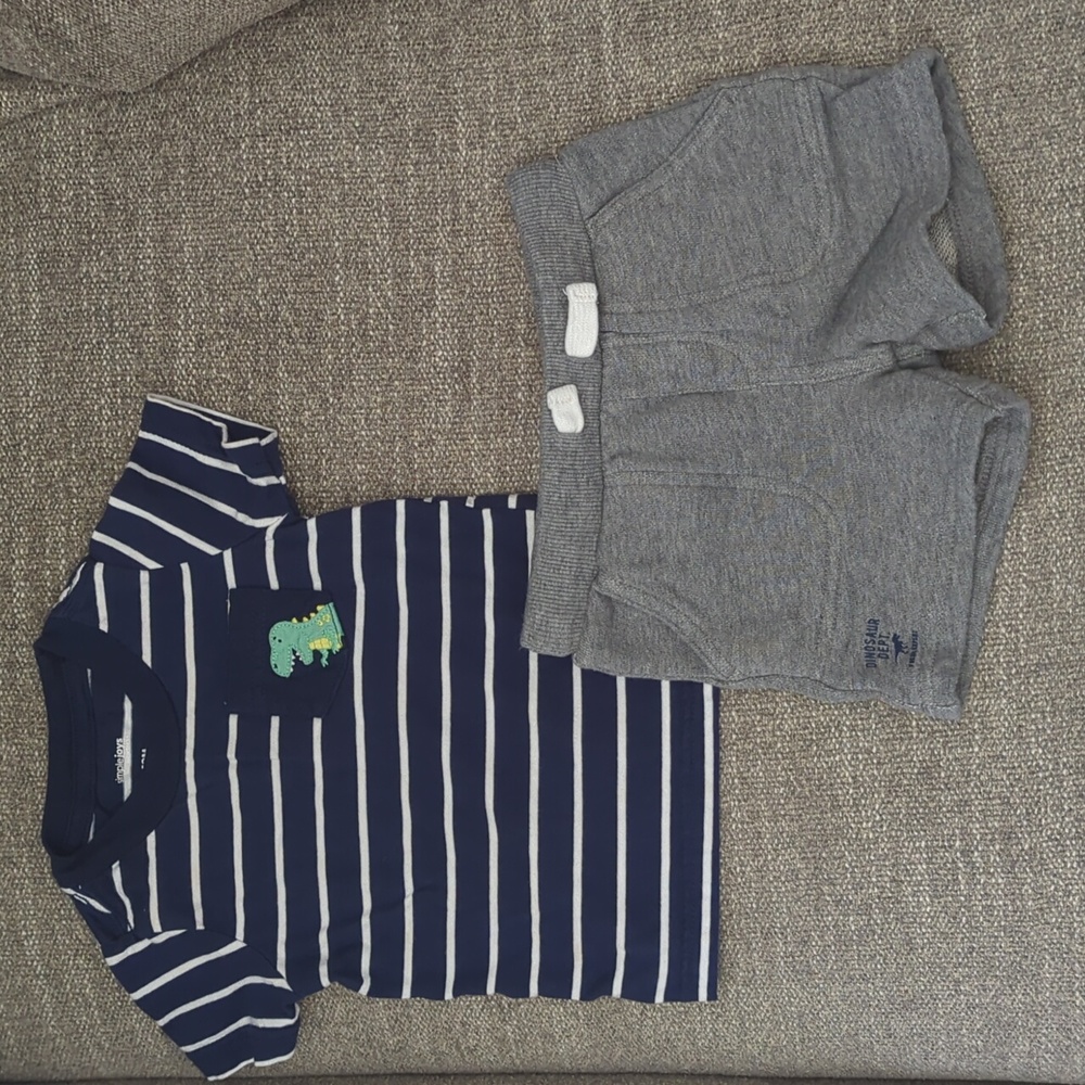 Dino Shorts Set